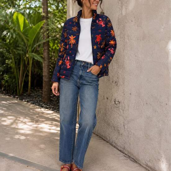 Chaqueta Azul Langosta 