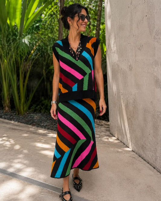 Stripes Skirt