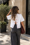 Camiseta Love Bordada 