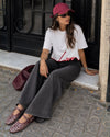 Camiseta Love Bordada 