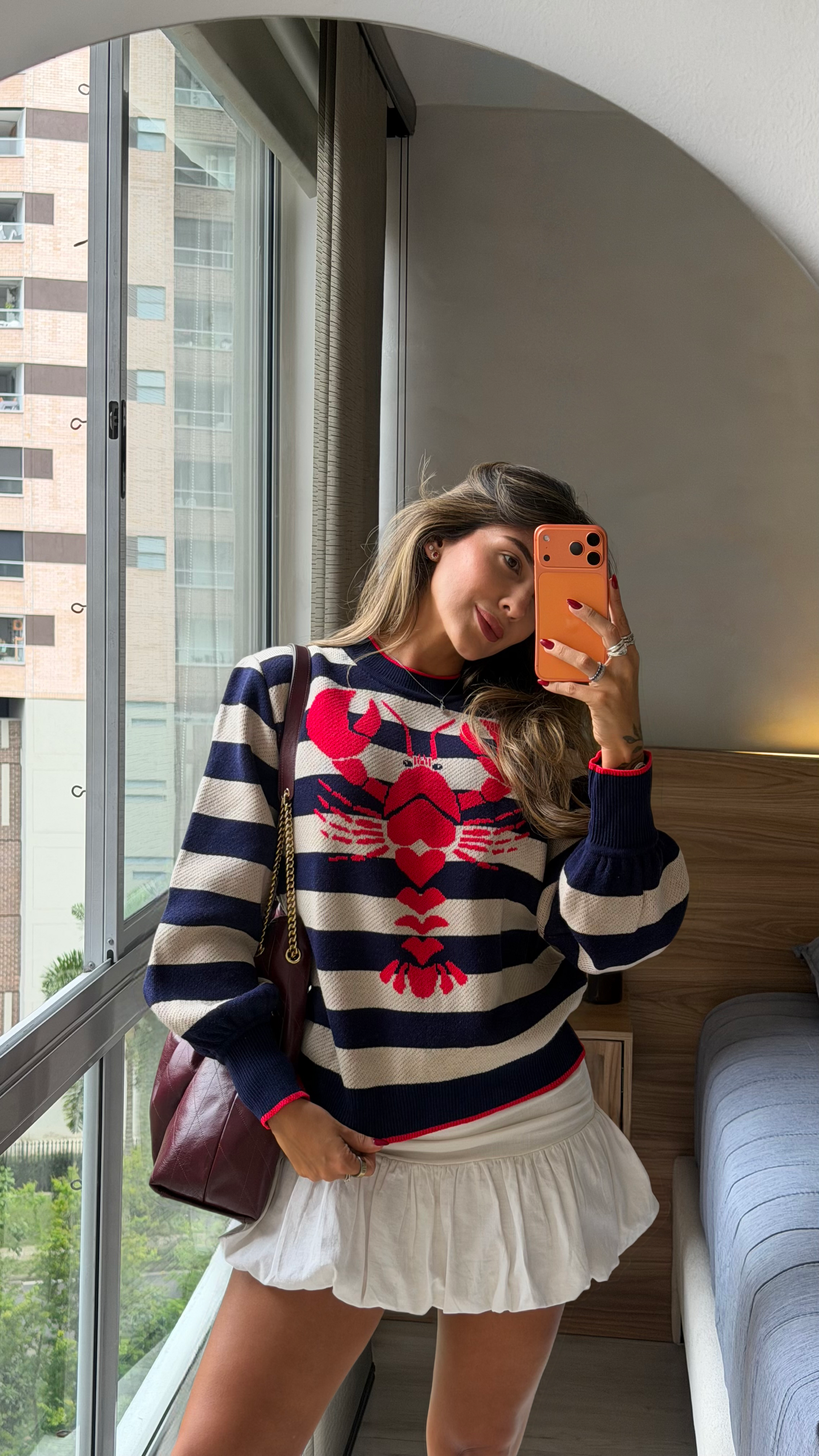 Sweater Langosta (envío 4 días hábiles) 