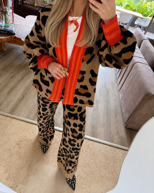 Animal Print Pants
