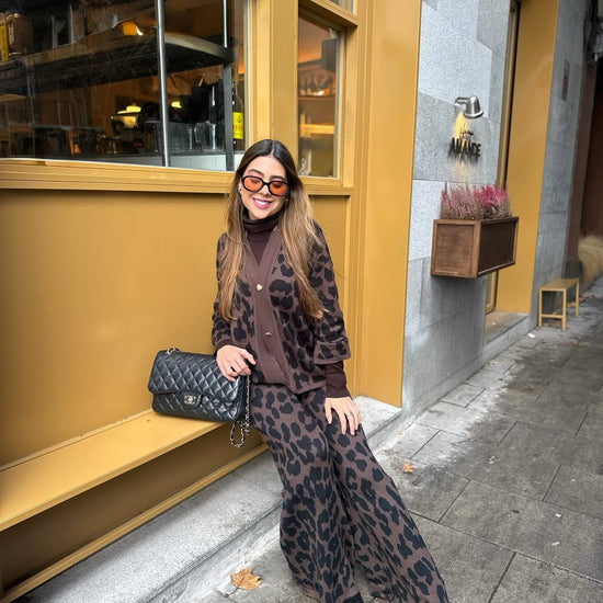 Pantalon Animal Mocha 