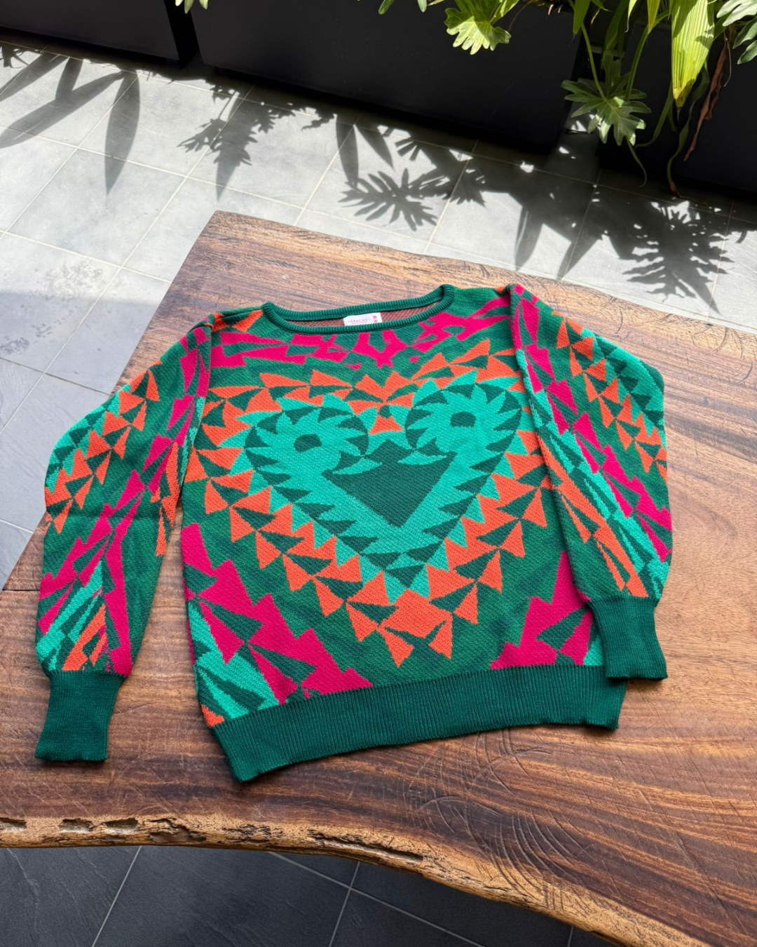 Sweater Corazones Deco 
