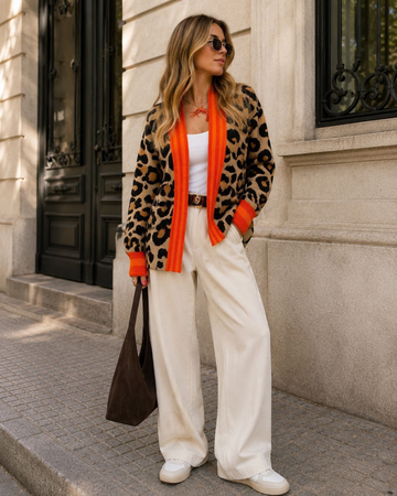 Sweater Animal Orange 
