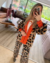 Animal Orange Sweater
