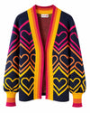 Navy Hearts Sweater