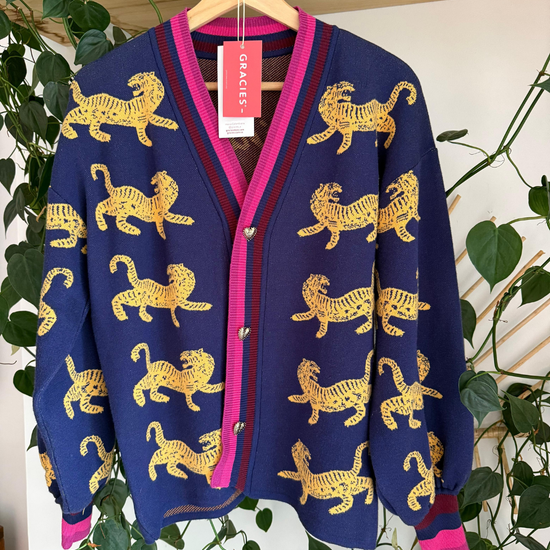 Sweater Tigres Infinito Azul - Gracies