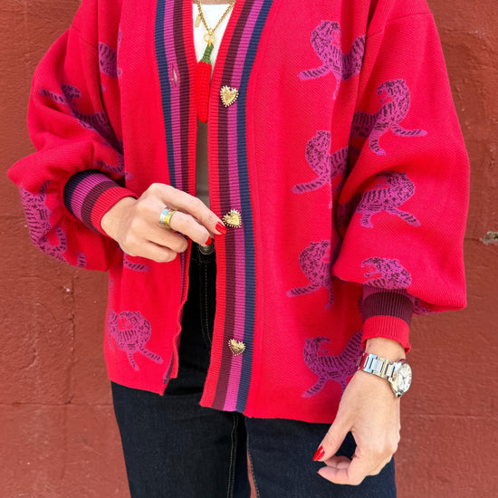 Sweater Tigres Infinito Rojo - Gracies