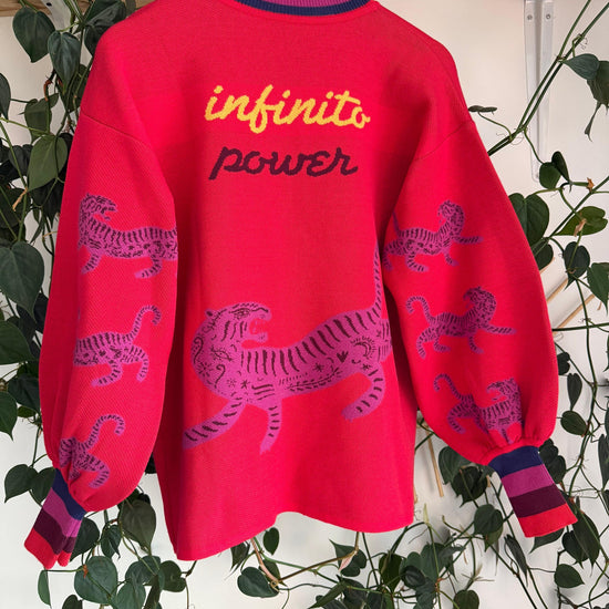 Sweater Tigres Infinito Rojo - Gracies
