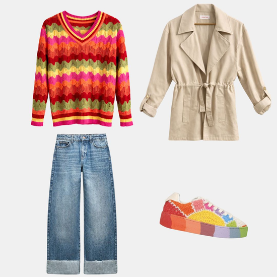 Sweater Calado Colores 