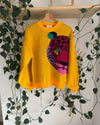 Yellow Leopard Sweater