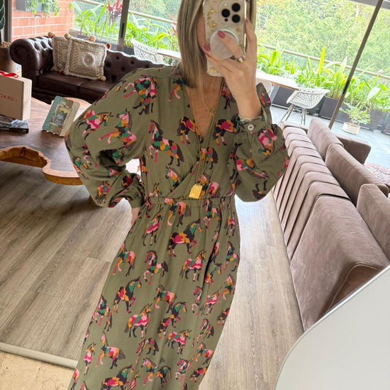 Vestido Caballos 
