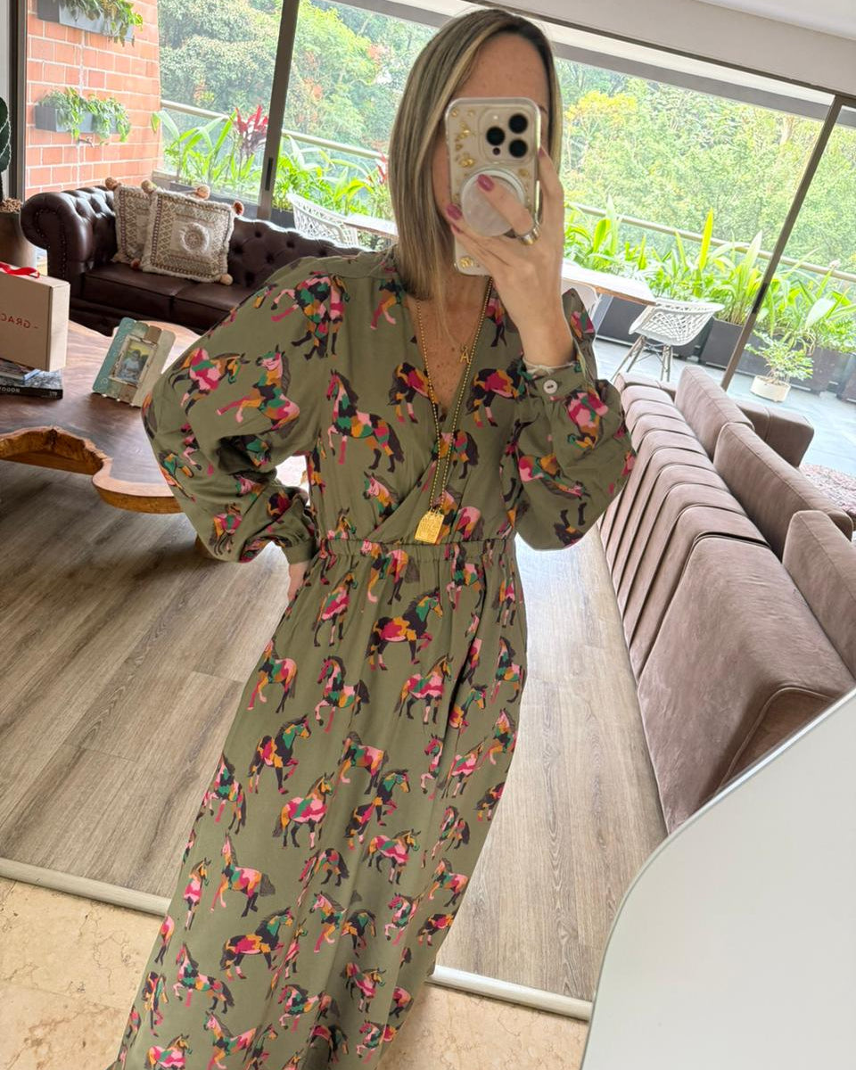 Vestido Caballos 