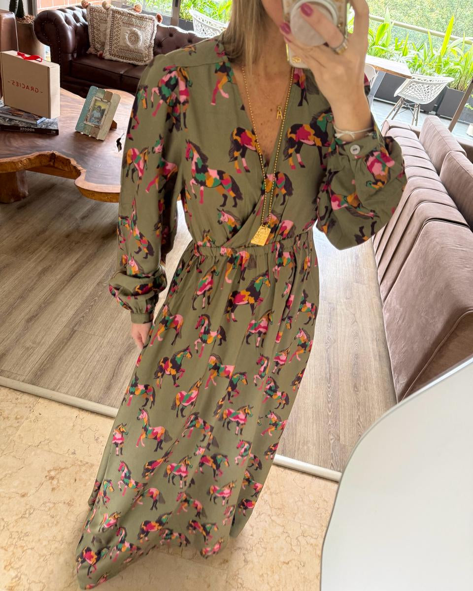 Vestido Caballos 