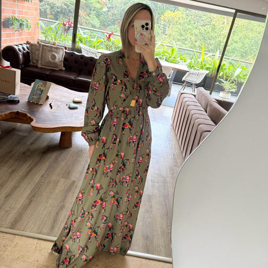 Vestido Caballos 