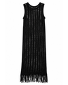 Vestido Negro Hilos
