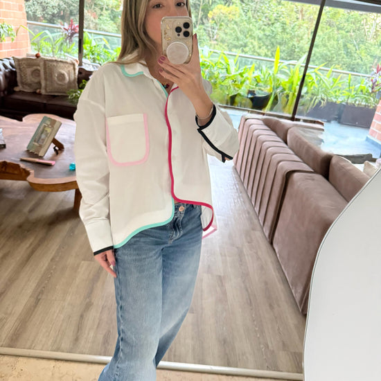 Camisa Pasteles Oversize 
