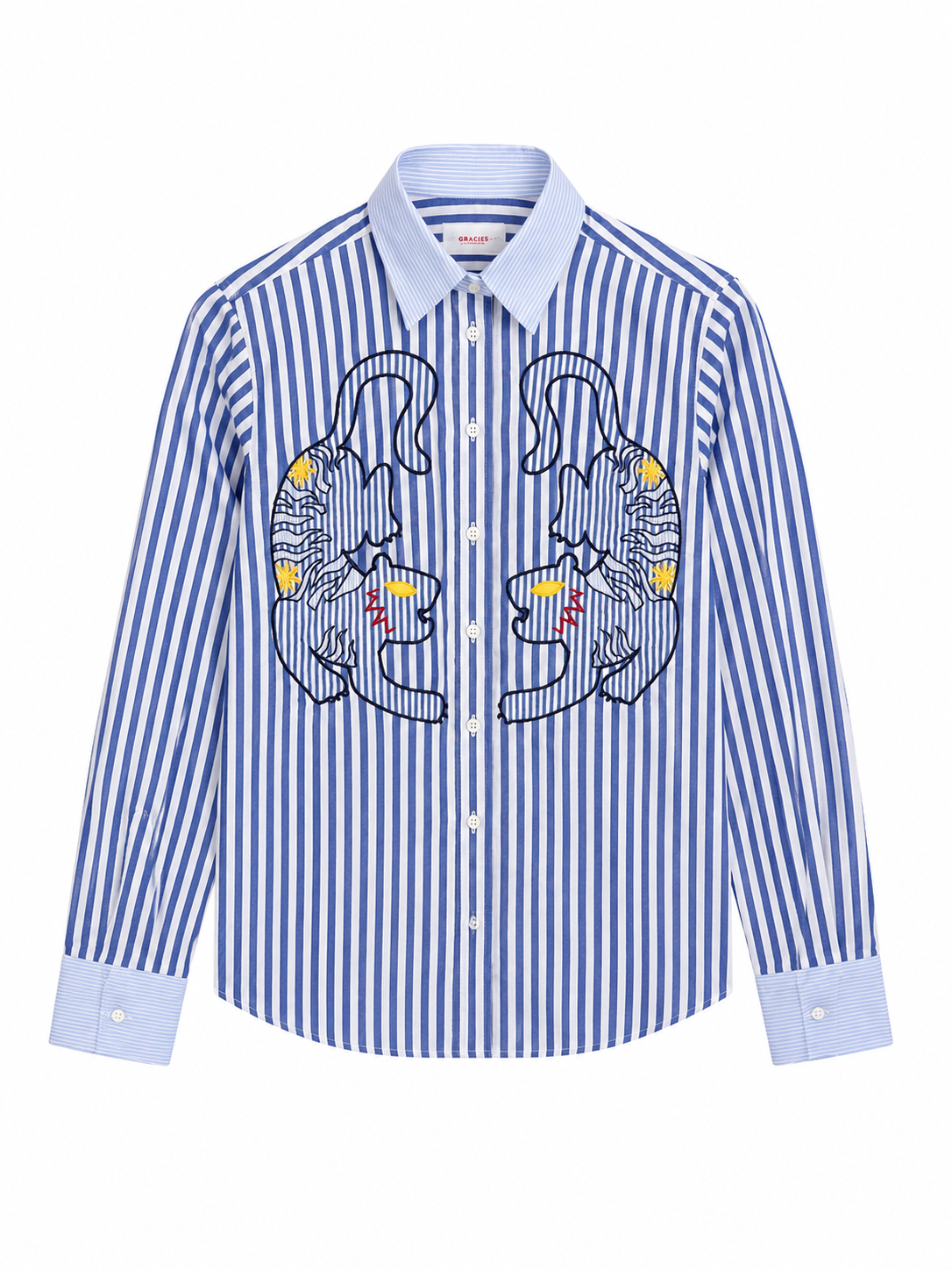 camisa de rayas bengala