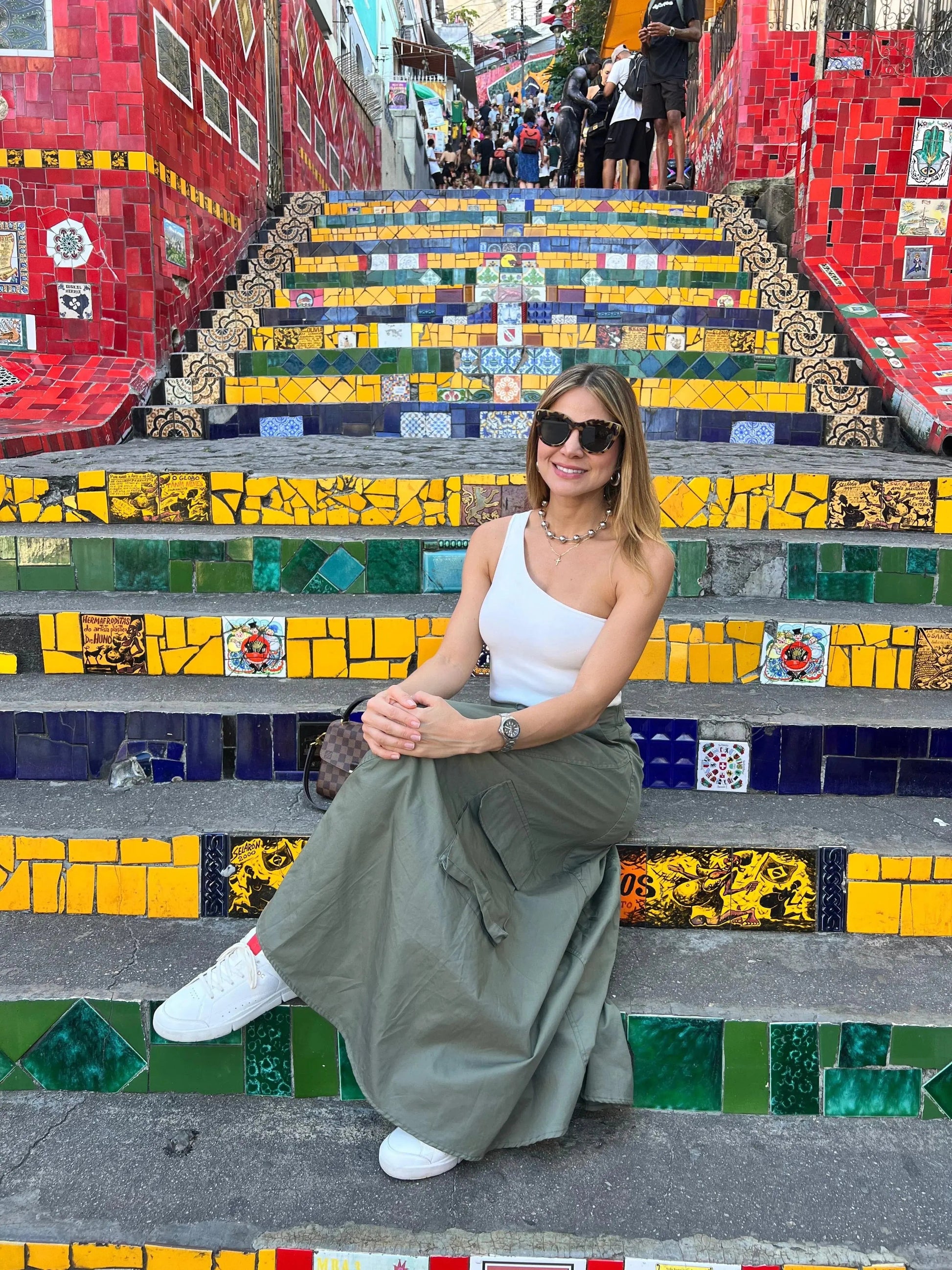 Falda Cargo Verde Militar