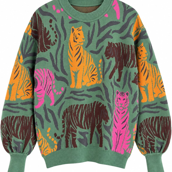 Sweater Ovejas Verde 