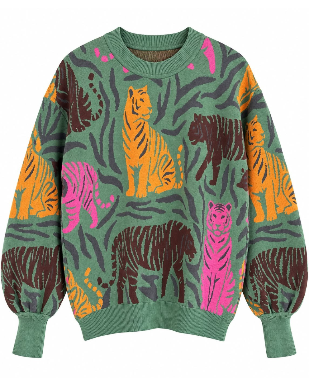 Sweater Ovejas Verde 