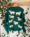 Sheep Green Sweater